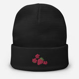 Strawberry Flowers Beanie