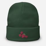 Strawberry Flowers Beanie