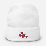 Strawberry Flowers Beanie