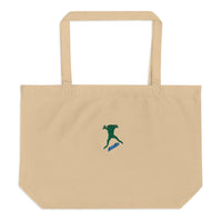 Skater Frog Organic Tote Bag