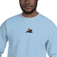 Cat On Dogback Sweatshirt