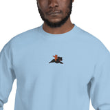 Cat On Dogback Sweatshirt