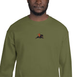 Cat On Dogback Sweatshirt