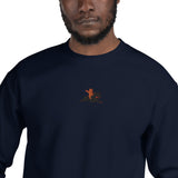 Cat On Dogback Sweatshirt