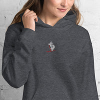 Skiing Dog Hoodie