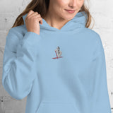 Skiing Dog Hoodie