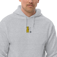 Fishing Bear Hoodie