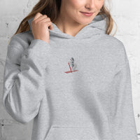 Skiing Dog Hoodie