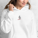 Skiing Dog Hoodie